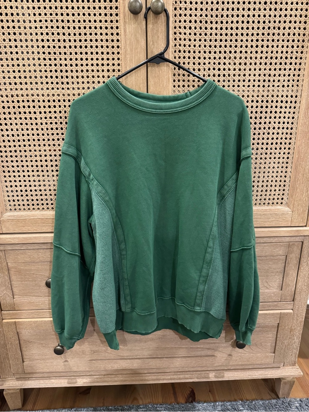 aerie XXS green Crewneck Sweatshirt
